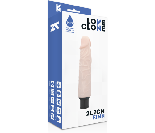 LOVECLONE - FINN SELF LUBRICATION VIBRATOR 21.2 CM -O- 3.8 CM