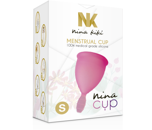 NINA KIKÍ - MENSTRUAL CUP PINK - SIZE S