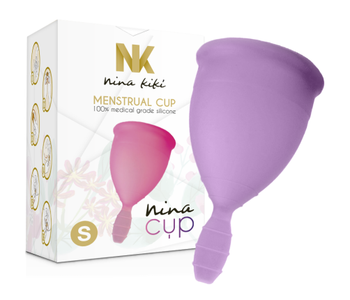 NINA KIKÍ - MENSTRUAL CUP PURPLE - SIZE S