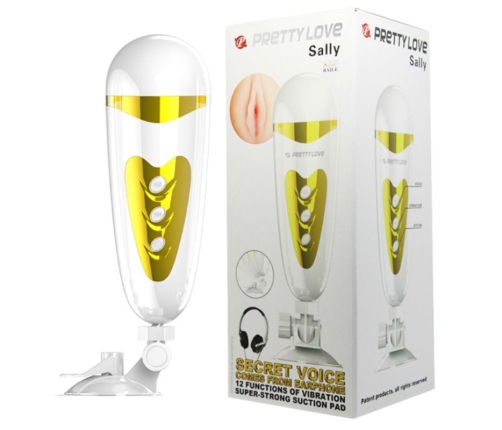 PRETTY LOVE - SALLY MASTURBATOR VIBRATION AND SOUND