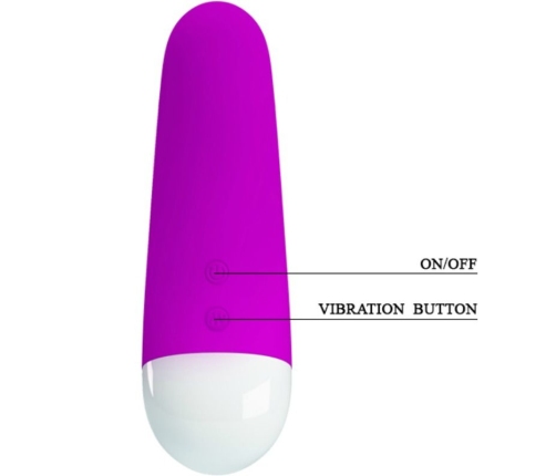 PRETTY LOVE - LUTHER MINI VIBRADOR 30 MODOS VIBRACIÓN