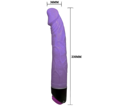 BAILE - ADOUR CLUB REALISTIC VIBRATOR 23 CM LILAC