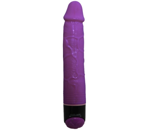 BAILE - COLORFUL SEX LILAC REALISTIC VIBRATOR 23 CM