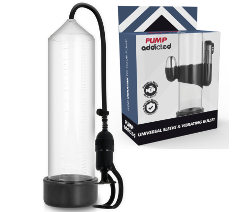 PUMP ADDICTED - RX5 TRANSPARENT VIBRATOR