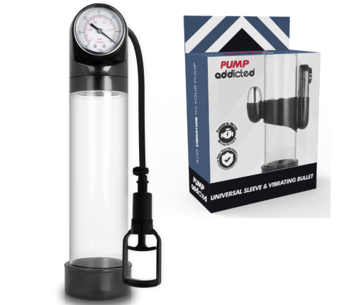 PUMP ADDICTED - RX9 TRANSPARENT VIBRATOR