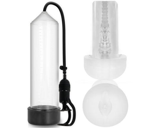 PUMP ADDICTED - RX5 TRANSPARENT WITH MASTURBATOR