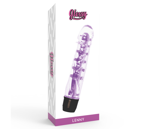 GLOSSY - LENNY VIBRATOR PURPLE