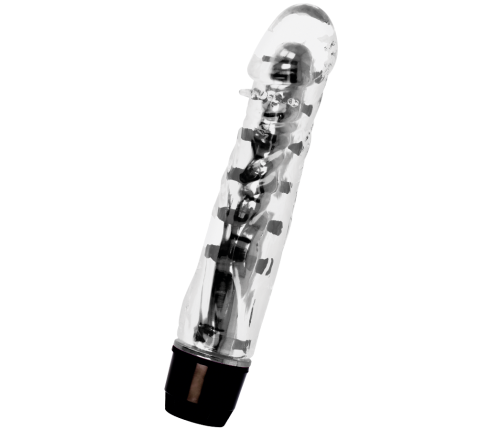 GLOSSY - LENNY VIBRATOR BLACK