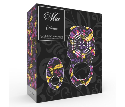 MIA  - COLOSSEO COCK RING REMOTE CONTROL BLACK