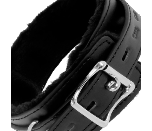 DARKNESS - COMFORTABLE POSTURE NECKLACE WITH LEATHER CHAIN