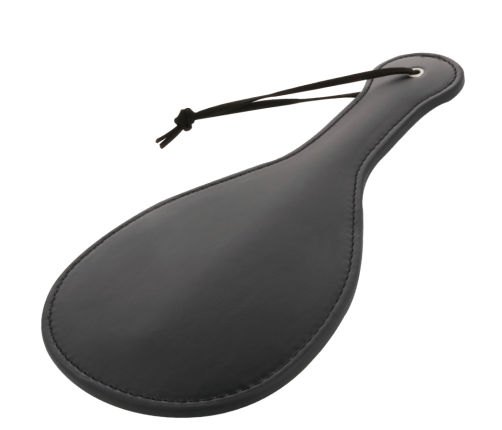 DARKNESS - ROUNDED BLACK FETISH PADDLE
