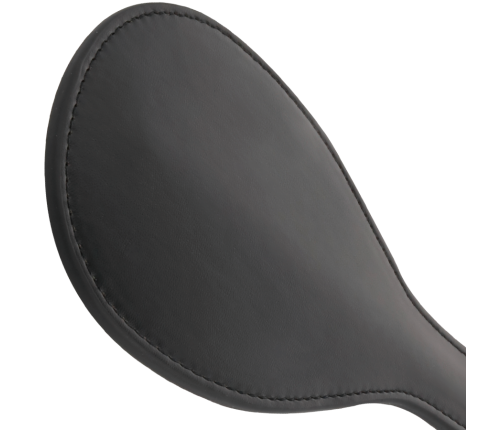 DARKNESS - ROUNDED BLACK FETISH PADDLE