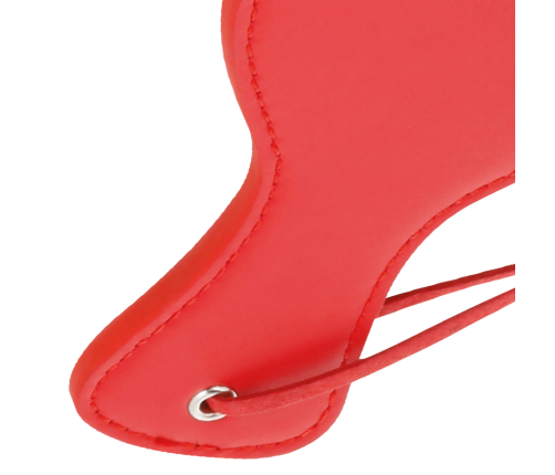 DARKNESS - RED ROUNDED FETISH PADDLE