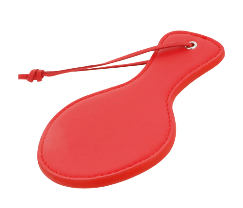 DARKNESS - RED ROUNDED FETISH PADDLE