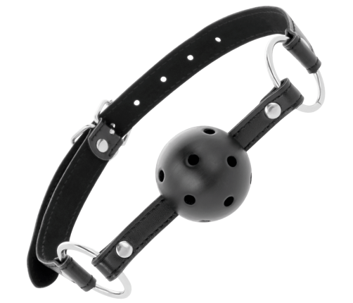 DARKNESS - BLACK BREATHABLE GAG