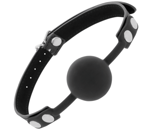 DARKNESS - BLACK SILICONE GAG