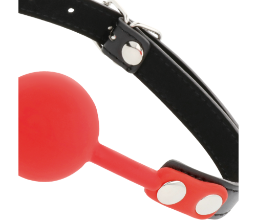 DARKNESS - RED SILICONE GAG