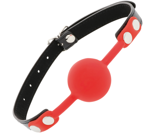 DARKNESS - RED SILICONE GAG
