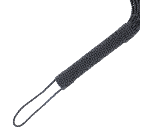 DARKNESS - BLACK BONDAGE WHIP 50CM