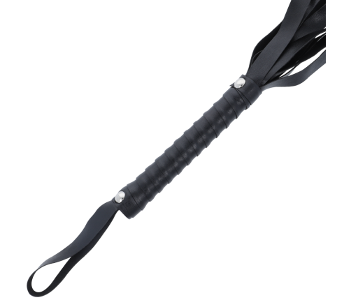 DARKNESS - BLACK BONDAGE WHIP 51 CM