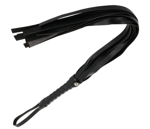 DARKNESS - BLACK BONDAGE WHIP 45 CM