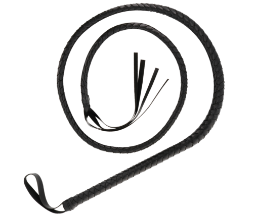 DARKNESS - BLACK BONDAGE WHIP 210CM