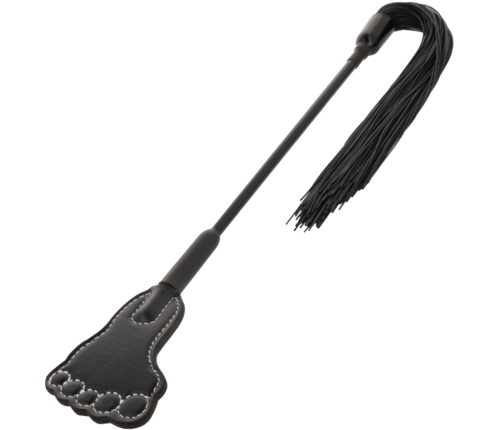 DARKNESS - FETISH CROP AND BLACK WHIP