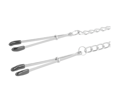 DARKNESS - ADJUSTABLE METAL NIPPLE Clamps