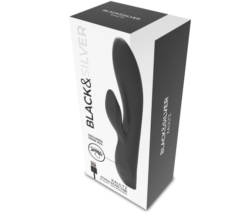 BLACK&SILVER - KAULTZ TOUCH CONTROL VIBRATOR