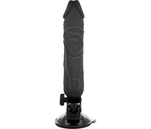 BASECOCK - REALISTIC VIBRATOR REMOTE CONTROL BLACK 20 CM -O- 4 CM