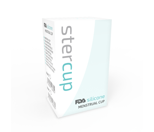 STERCUP - FDA SILICONE MENSTRUAL CUP VIOLET - SIZE L