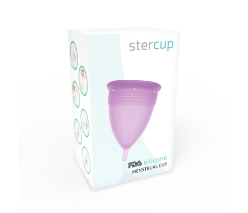 STERCUP - FDA SILICONE MENSTRUAL CUP VIOLET - SIZE L