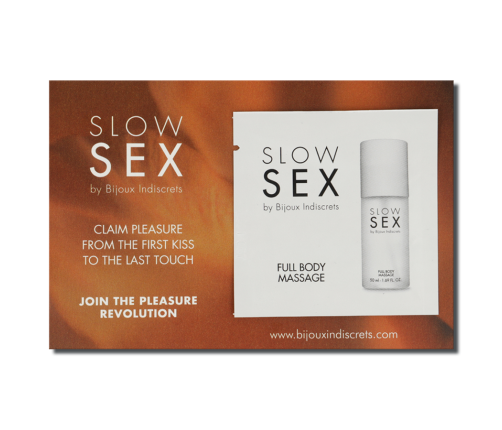BIJOUX - SLOW SEX FULL BODY MASSAGE MASSAGE GEL 2 ML