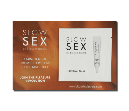 BIJOUX - SLOW SEX CLITORIS STIMULATING BALM 2 ML