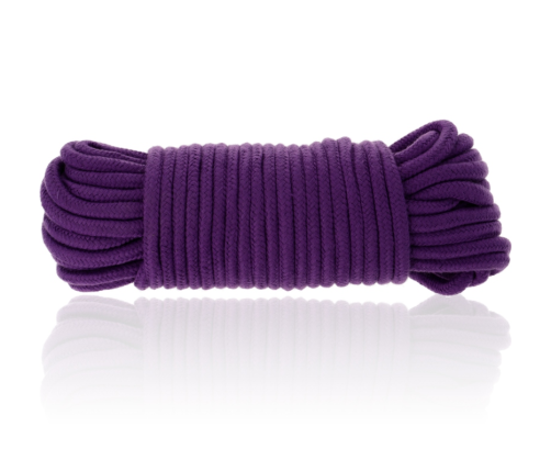 DARKNESS - COTTON BONDAGE ROPE 20 METERS LILAC
