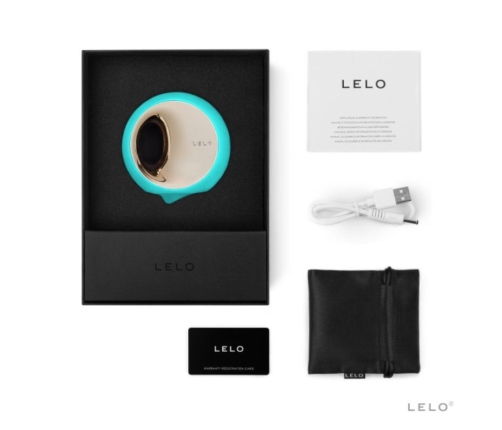 LELO - ORA 3 ESTÍMULADOR SEXO ORAL VERDE AGUA