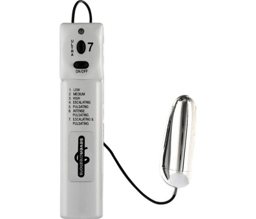 SEVEN CREATIONS - ULTRA 7 VECTOR VIBRATING EGG