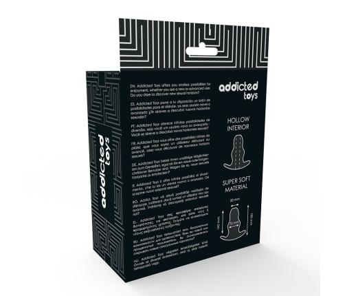 ADDICTED TOYS - LARGE ANAL DILATOR 15 CM - TRANSPARENT