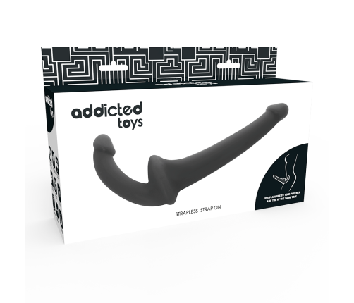 ADDICTED TOYS - DILDO WITH RNA S WITHOUT SUBJECTION BLACK