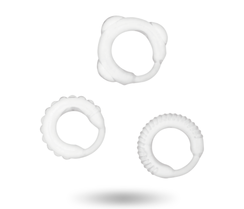 ADDICTED TOYS - C-RING SET CLEAR