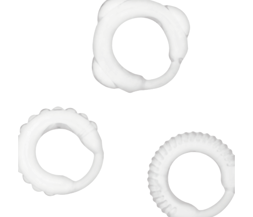 ADDICTED TOYS - C-RING SET CLEAR