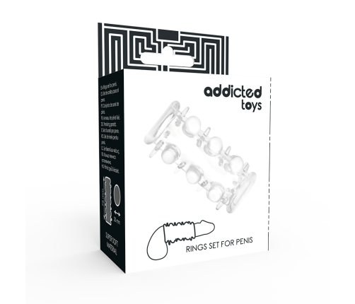 ADDICTED TOYS - PENIS SLEEVE CLEAR