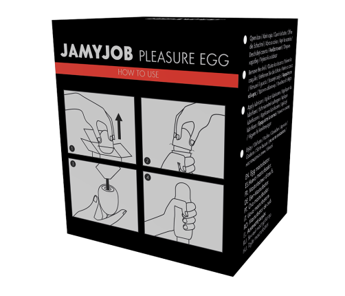 JAMYJOB - HUEVO MASTURBADOR DISCRETO VERSION BLACK TRY