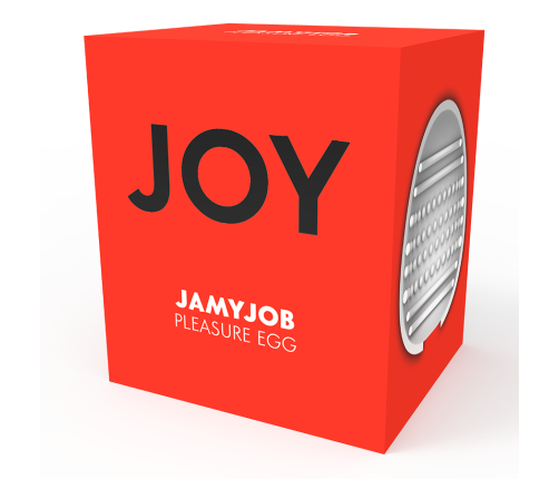 JAMYJOB - HUEVO MASTURBADOR DISCRETO VERSION ROJO JOY