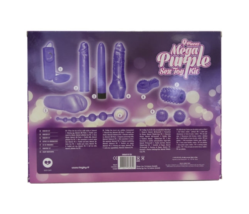 TOYJOY - JUST FOR YOU MEGA PURPLE SEX TOY KIT