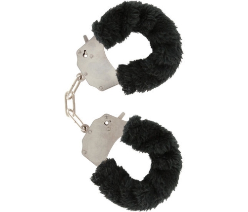 TOYJOY - FURRY FUN CUFFS BONDAGE BLACK