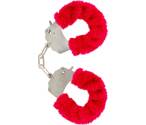 TOYJOY - FURRY FUN CUFFS BONDAGE RED