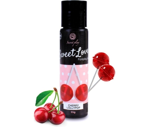 SECRETPLAY - CEREZA LOLLIPOP GEL SWEET LOVE 60 ML