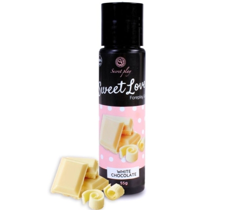 SECRETPLAY - GEL SWEET LOVE WHITE CHOCOLATE 60 ML