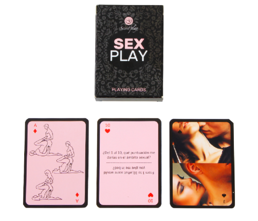 SECRETPLAY - SEX PLAY PLAYING CARDS (ES/EN)